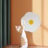 Cat Scratching Board Toy Couch Sofa Wall Floor Mounted Doors Furniture Protector Flower