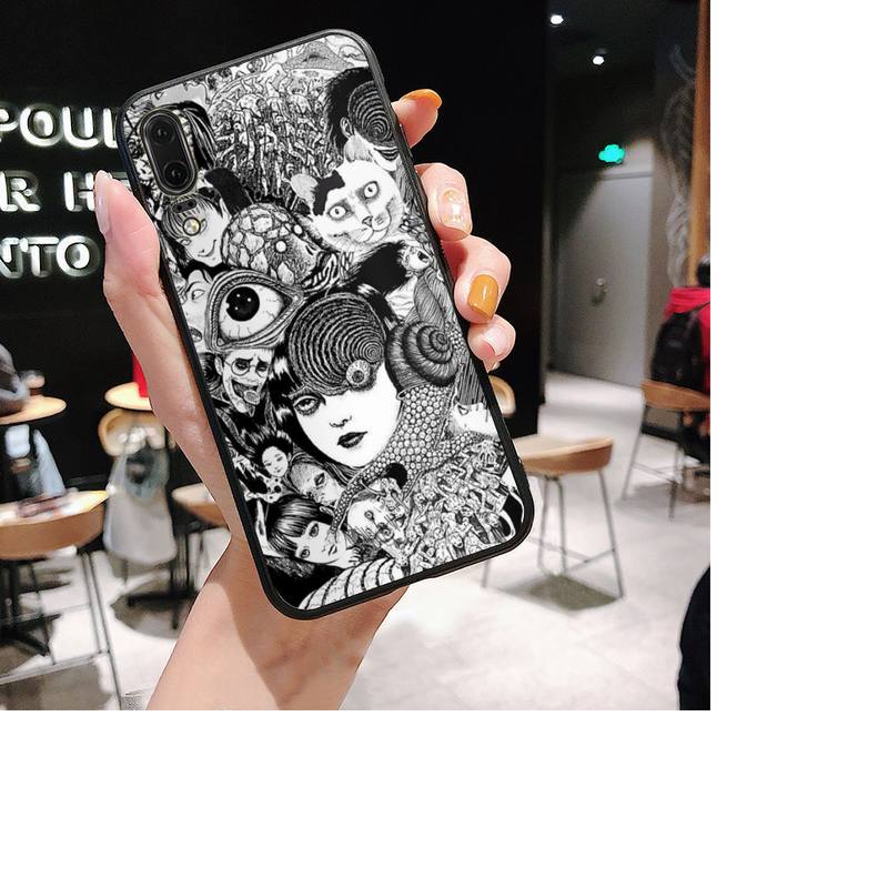 Чехол для телефона с изображением комиксов ужасов junji ito Tomie, чехол для телефона Huawei P30 plus P8 lite P9 lite, чехол для Psmart P20 pro P10 lite