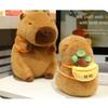 Capybara Plush Backpack Toy Cartoon Stuffed Animal Doll Decoration Gift Kids