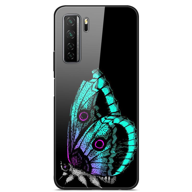 Закаленное Стекло Чехол Для Honor 30s Чехол Стеклянная Задняя Крышка Для Honor 30s Чехол для Телефона Honor30s 30 s Funda Для Huawei Nova 7 SE Чехол