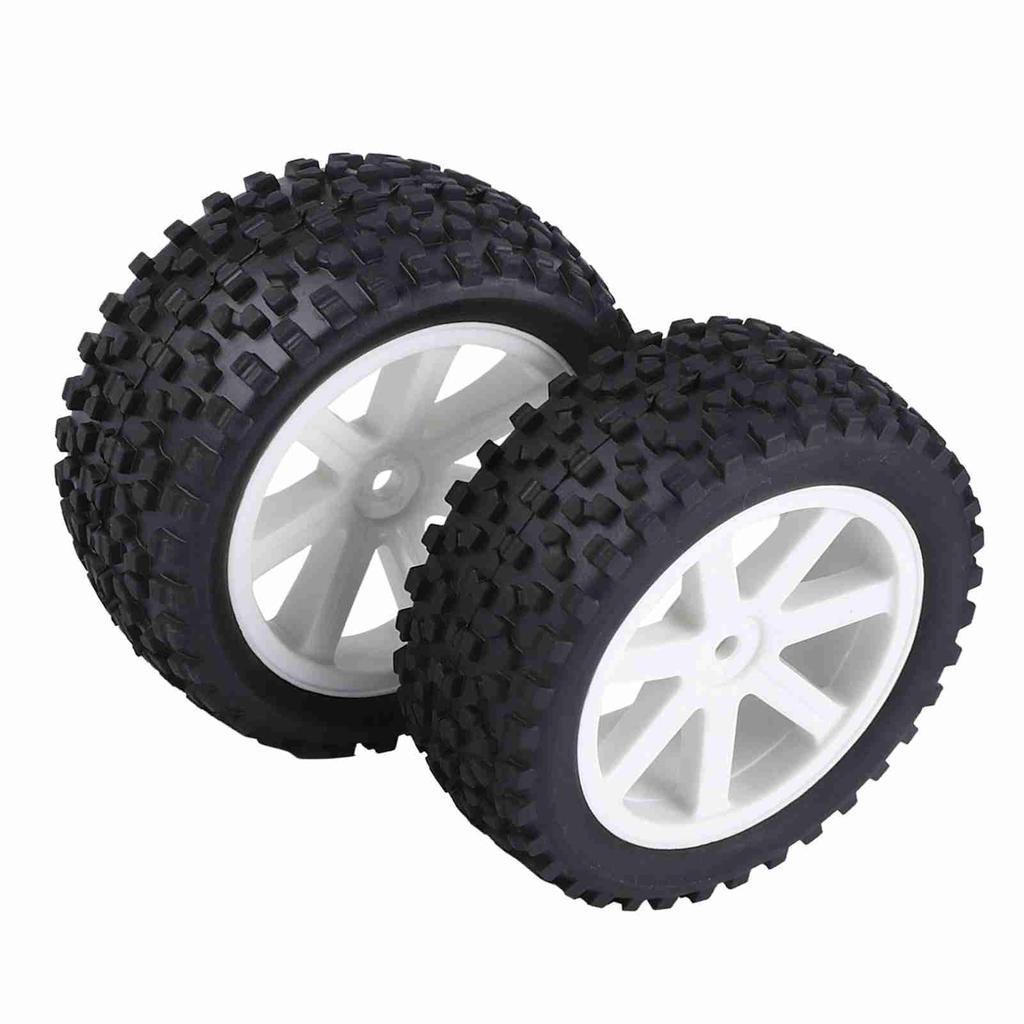 4 шт. 1/10 RC Truck резиновые шины колеса шины для ZD Racing Buggy Crawler Car белые