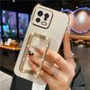 Чехол-держатель для телефона с покрытием Crystal Diamond для Xiaomi 14T pro 14 T 13T 12T Mi 14Tpro 14ultra Candy Color Electroplated TPU Silicone Back Cases