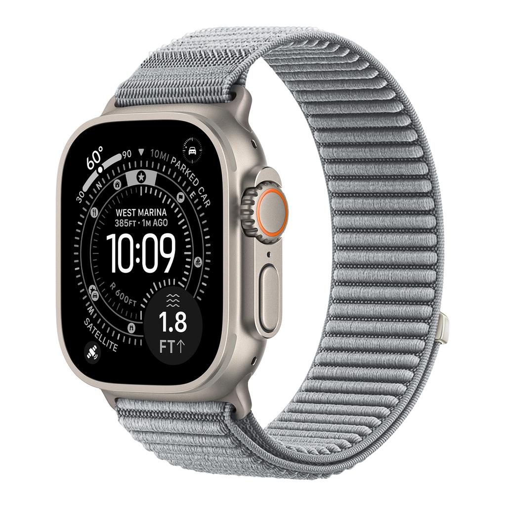 Спортивная петля для ремешка Apple Watch Серии 11/10/9/8/7/6/SE/Ultra 3 49мм 46мм 45мм 44мм 42/41/40мм Браслет Ремешок Correa iWatch Strap