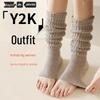 Women's Knitted Leg Warmers – Cozy Scrunch Style for Autumn and Winter, Knee and Ankle Coverage