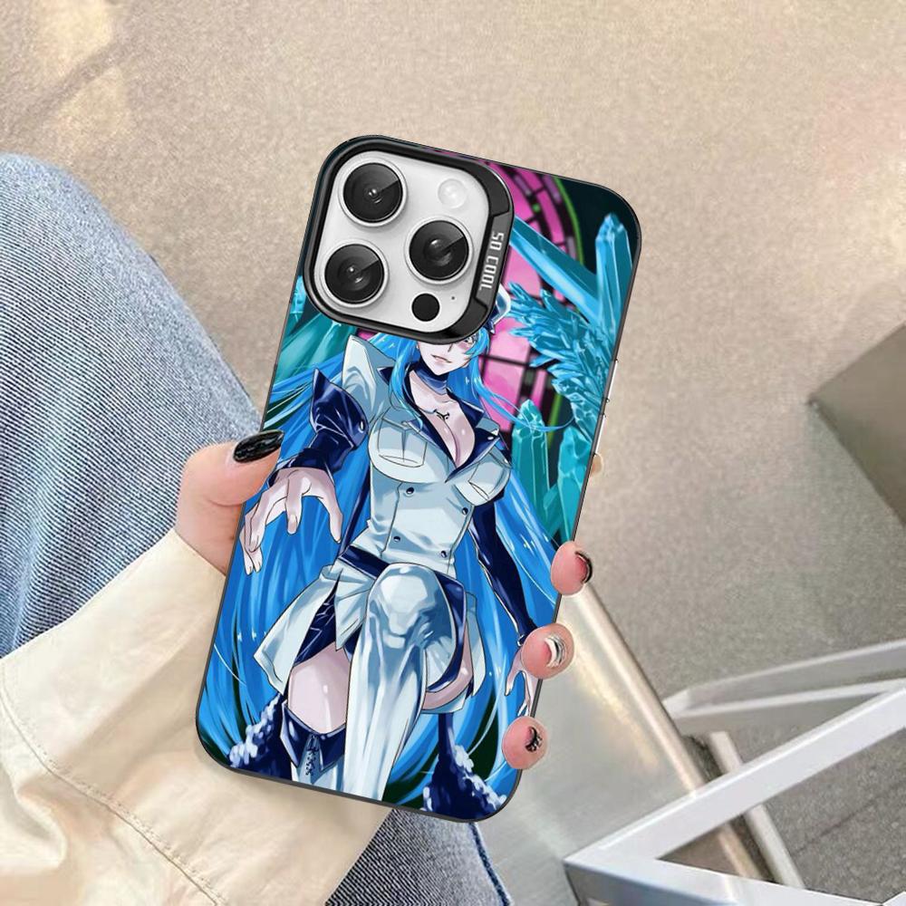 Чехол для телефона Akame Ga Kill Эсдес Для IPhone 16 15 14 13 12 11 Pro Max X XR XSMAX 8 7 Plus Матовый Ударопрочный Задний Чехол
