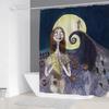 Кошмар перед Рождеством Занавеска для душа Занавески для дома Аксессуары для ванной комнаты Ванна Спальни Водонепроницаемая тканевая штора