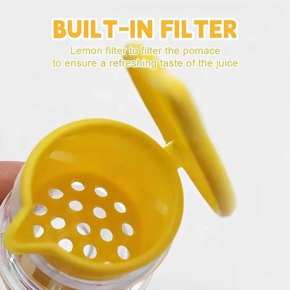 Plastic Manual Citrus Juicer, Mini Lemon Juicer Orange Squeezer Easy Juice Extractor Freshness Preserving Kitchen Sttuff