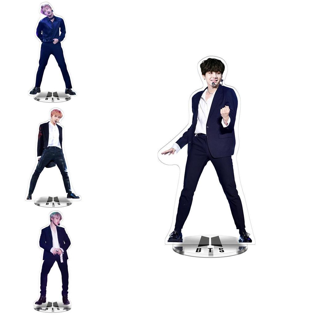 Premium Quality Kpop Bts Fake Love Yourself Acrylic Standee Action Figure Doll For Elegant Table Desk Decor