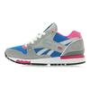 Reebok GL6000 Удобная амортизация Износостойкие низкие кроссовки Унисекс кроссовки Серо-сине-розовые V54914