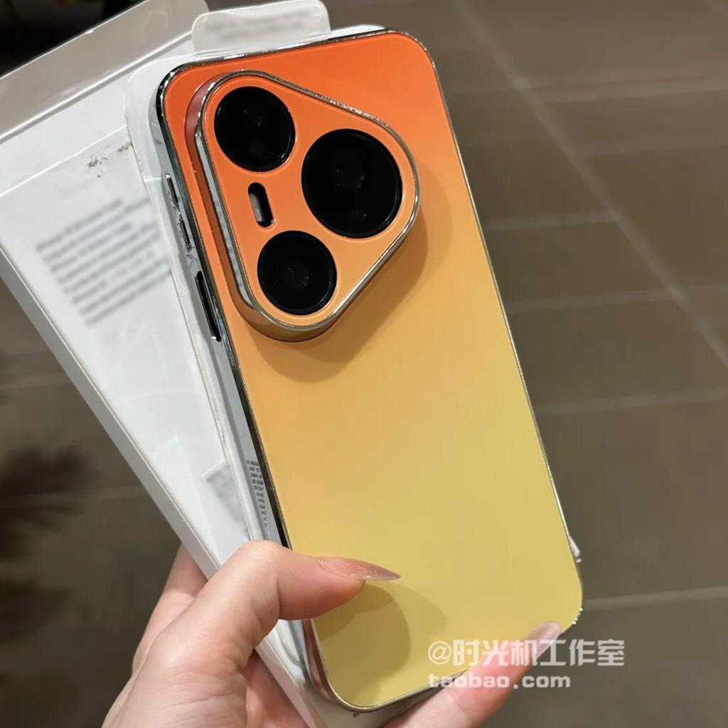 Для чехла Huawei Pura 90 Pro Max Жесткий Модный Градиентный Цвет Удобное Ощущение Противоударный Защитный Чехол Для Корпуса Huawei Pura 90 Pro