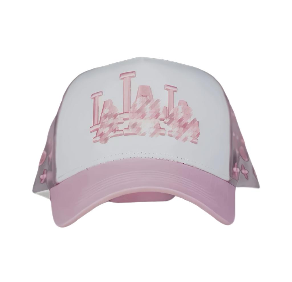 High Quality 5-Panel Curved Brim Baseball Cap with Rhinestone Embellishments Terry Fabric Dobby Style-Sporty Unisex Adult Hat