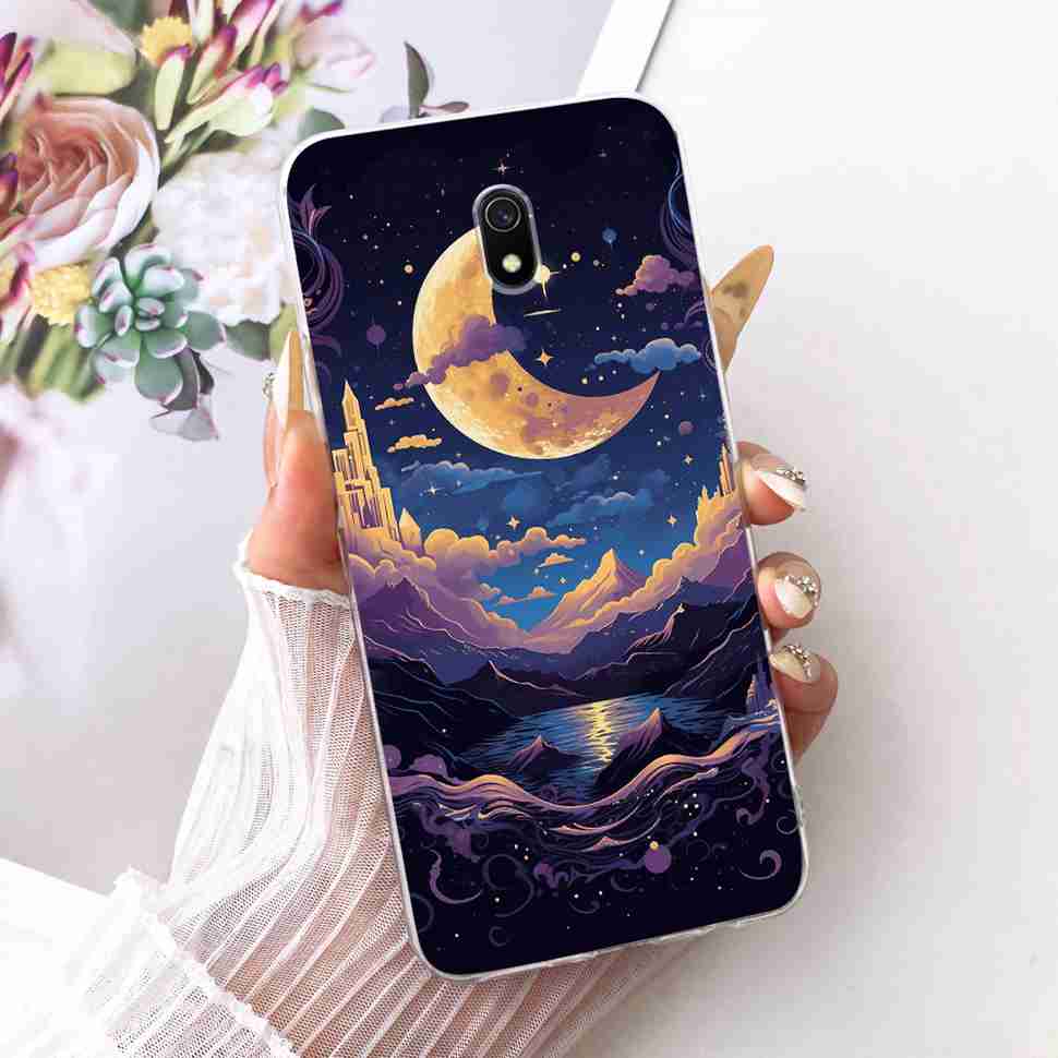 Для Xiaomi Redmi 8A Чехол 6.22" Милый Кот Расписной Чехол Мягкий Силиконовый Чехол для Телефона Для Xiaomi Redmi8A Redmi 8A Задняя Крышка Capa