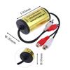 New 2Pcs RCA Audio Noise Filter Suppressor Ground Loop Isolator For Car AMP Stereo