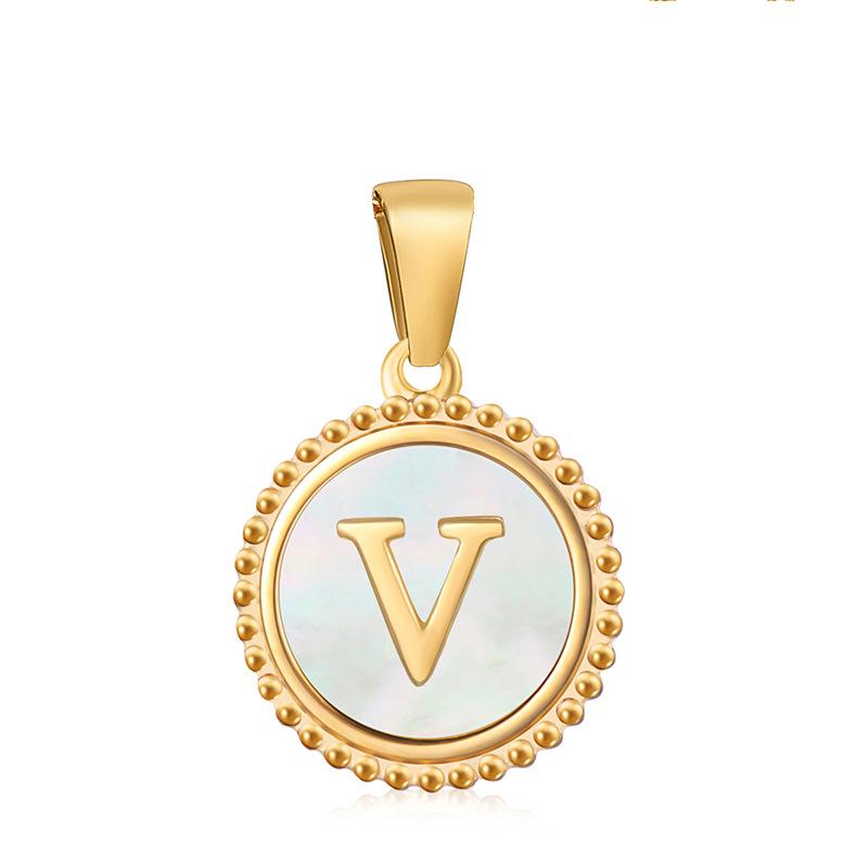 New 18K stainless steel pendant trend necklace niche design classic hot-selling explosion