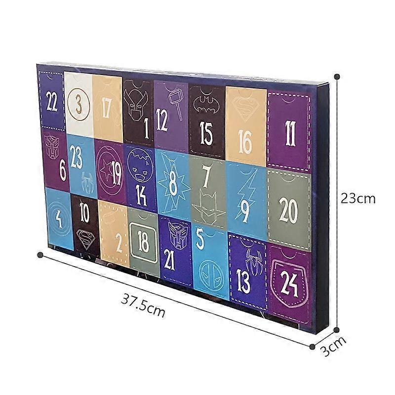 Anime Advent Calendar 24pcs/set Action Figures PVC Model Christmas Advent Calendar Countdown Toy Gift