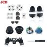 For PS4 JDS 030 011 040 050 Controller Repair Set L1 R1 L2 R2 Trigger Buttons 3D Analog Sticks Cap Conductive Rubber Screwdriver 5