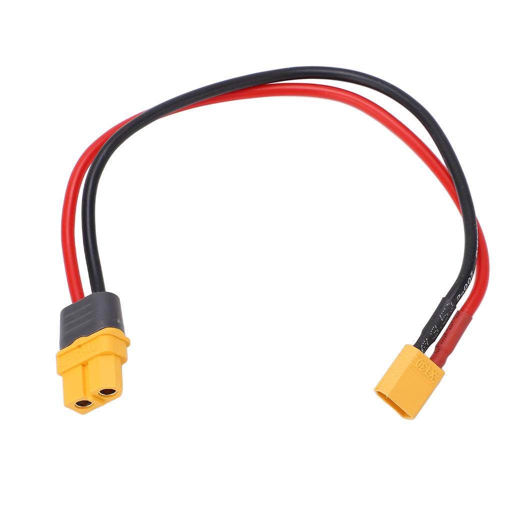 Переходник XT60 Female to XT30 Male с разъемом кабеля и силиконовым проводом 16AWG для RC 23,5 см