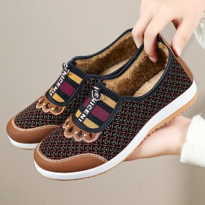 Женские зимние теплые сноубутсы большого размера, утепленная подкладка, ботильоны, нескользящая уличная обувь, для пеших прогулок, альпинизма, спортивная хлопковая обувь