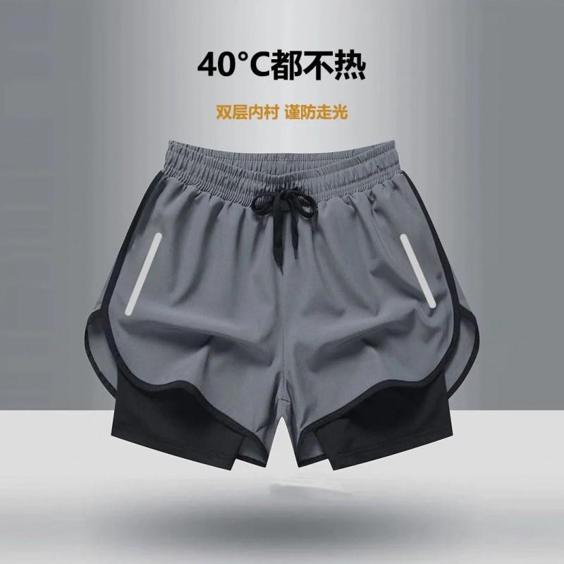 Mens Quick-Dry Board Shorts With Built-in Liner Surfing Beach Running Gym Yoga Sportswear