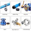 SOUGAYILANG Fishing Rod Reel Set Carbon Fiber Rod with Spinning Reel for Freshwater Saltwater Fishing