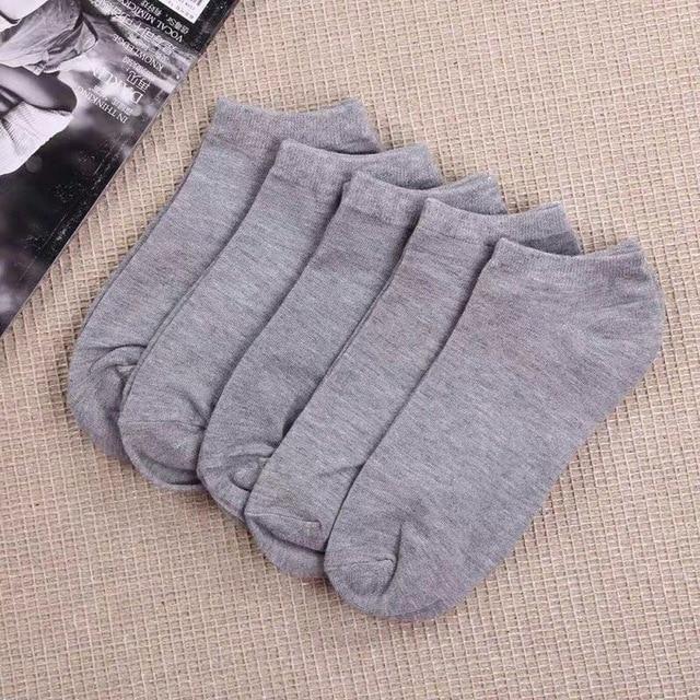 10 Pairs Women Socks Breathable Sports Socks Solid Color Boat Socks Comfortable Cotton Ankle Socks White Black