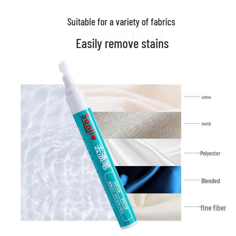 Ручка для мгновенного удаления пятен - Портативная безводная волшебная палочка для быстрых бытовых пятен