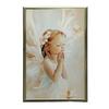 Plakat Urokliwy Aniołek W Modlitwie Plakat Urokliwy Aniołek W Modlitwie, 50X70 Cm, Bez Ramy, Płótno Premium Na Blejtramie