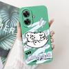 Для Realme Note 60 2024 Милый Мультяшный Чехол-Кролик Панда Для Realme Note60 4G Мягкий Силиконовый Ударопрочный Чехол