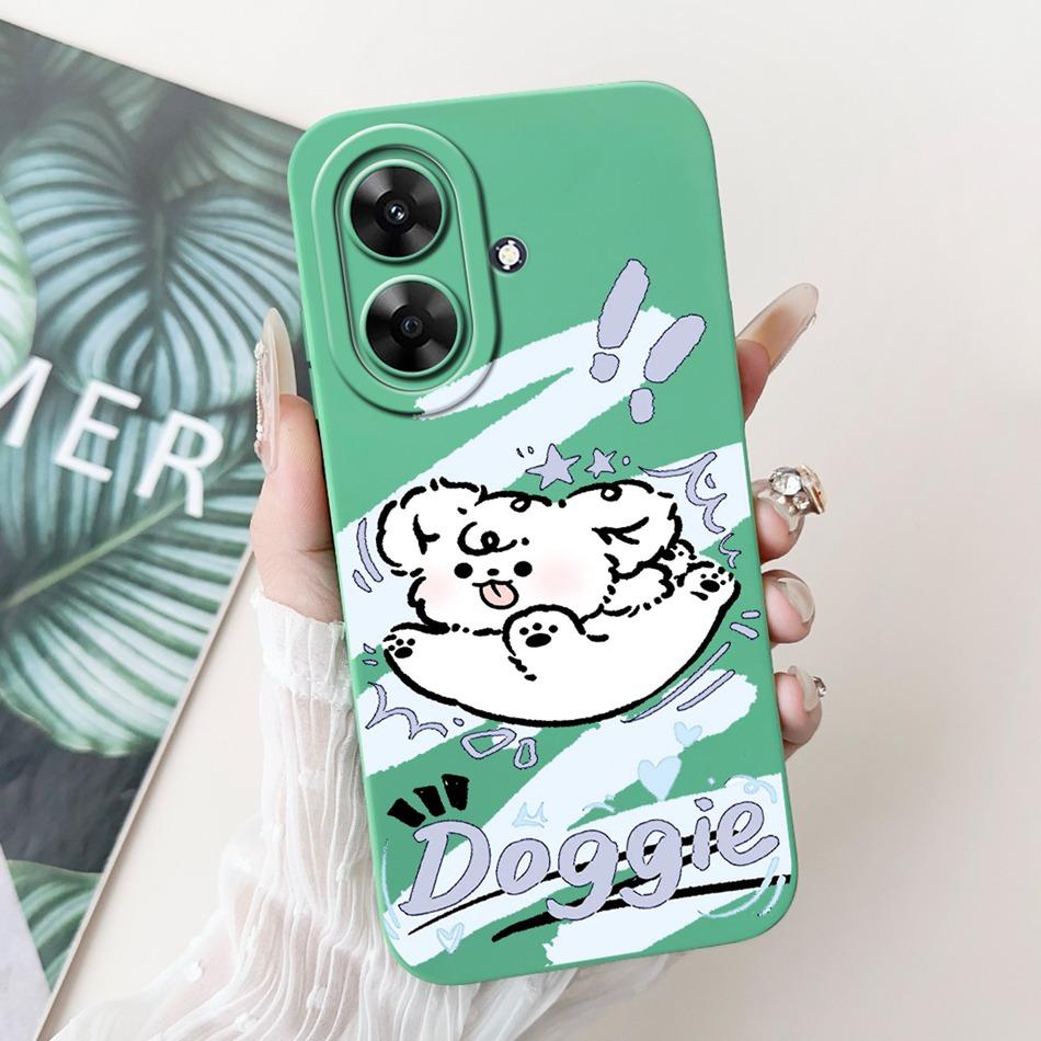 Для Realme Note 60 2024 Милый Мультяшный Чехол-Кролик Панда Для Realme Note60 4G Мягкий Силиконовый Ударопрочный Чехол