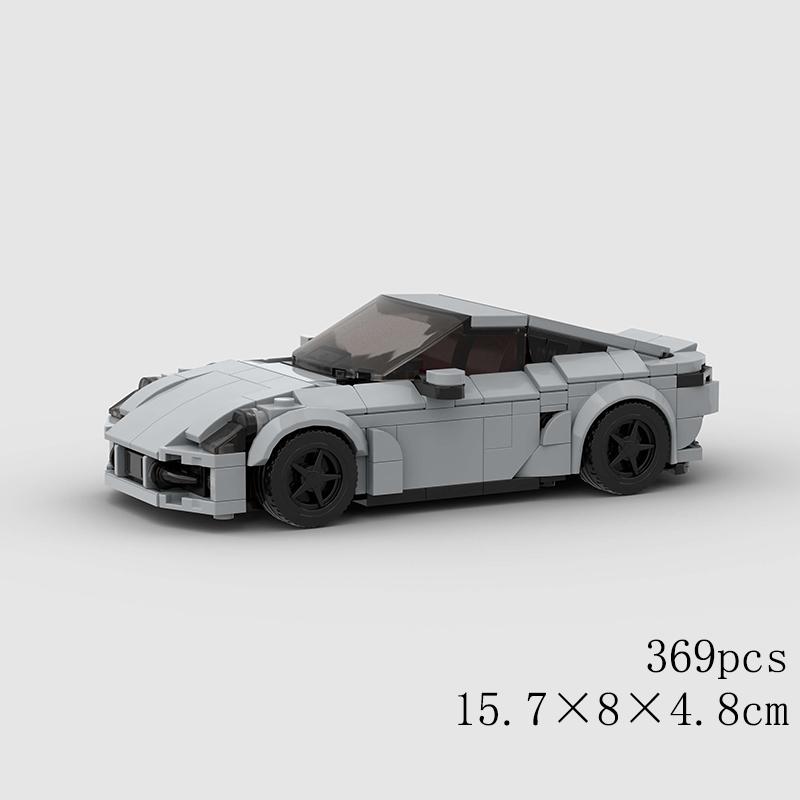 MOC City Speed ​​Sport Racing Car Model Building Blocks Convertible Super Race Bricks Rally Vehicle Toy Technical Christmas Gift