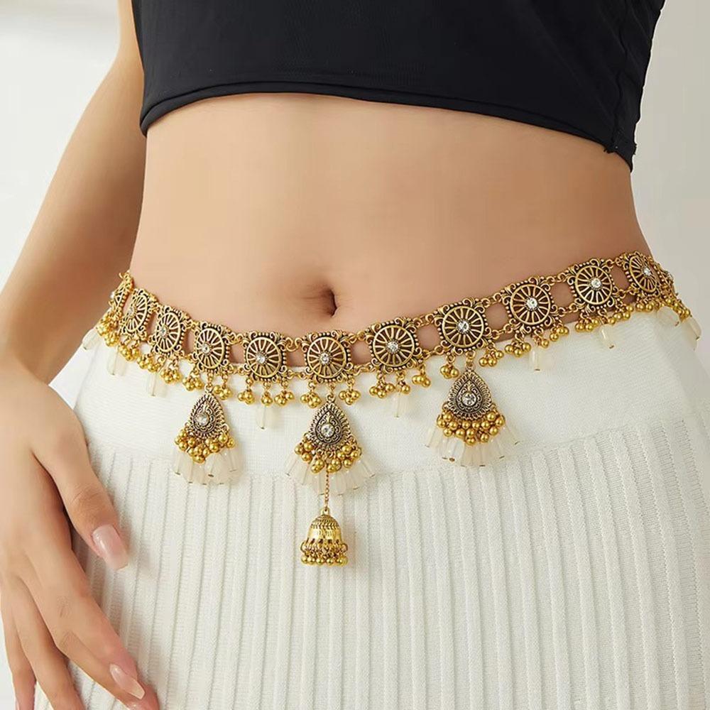 Handmade Waist Chain Bohemian Ethnic Body Jewelry New Resin Beads Chain Women