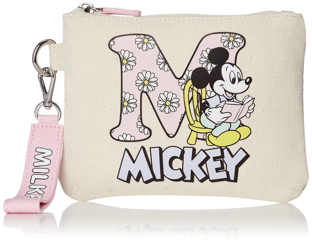 Milkfed White MICKEY/POUCH Women's Pouch,