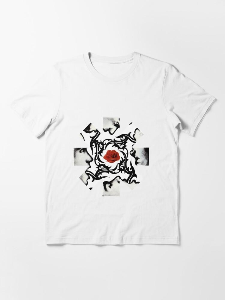 Red Hot Chili Peppers Red Rose on Center Perfect Gift Fan Essential T-Shirt