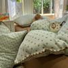 Class A Cotton Double-Layer Gauze, Cotton Quilt Cover, Bed Sheet Quilt Cover, Bed Hat, Student Dormitory