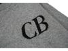 Высококачественный унисекс свитер Cole Buxton CB с жаккардовыми буквами, свободный, с круглым вырезом