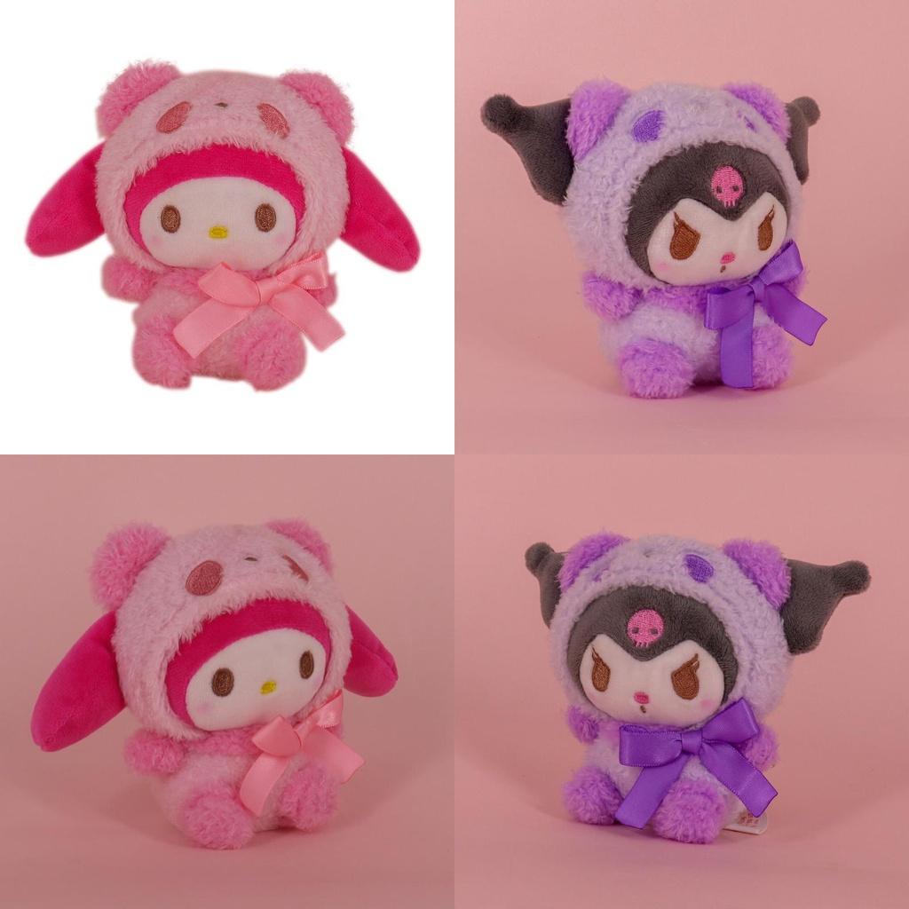 Очаровательная плюшевая игрушка Sanrio Melody Cinnamoroll Kuromi для коллекционеров и фанатов