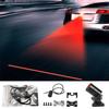 Мотоциклетный лазерный проектор для заднего фонаря, светодиодная лампа для укладки, предупреждение, автомобильные аксессуары для мотоциклов, сигнальный тормоз, защита от столкновений A7C5