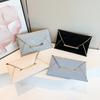 Simple Large Capacity Clutch Bag Summer New Style Women's Wallet Casual Mobile Phone Bag Fashionable Retro Envelope Bag