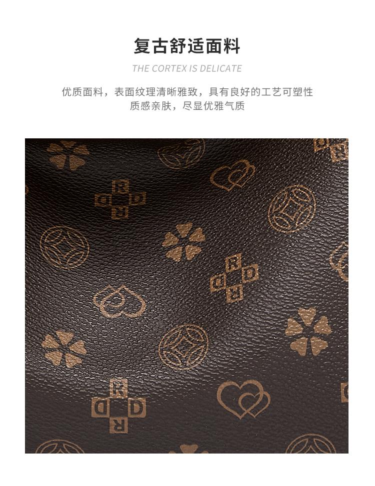 Red Dragonfly Fashion Autumn/Winter New Large Capacity Tote Bag Commuter Versatile Crossbody Bag Handbag