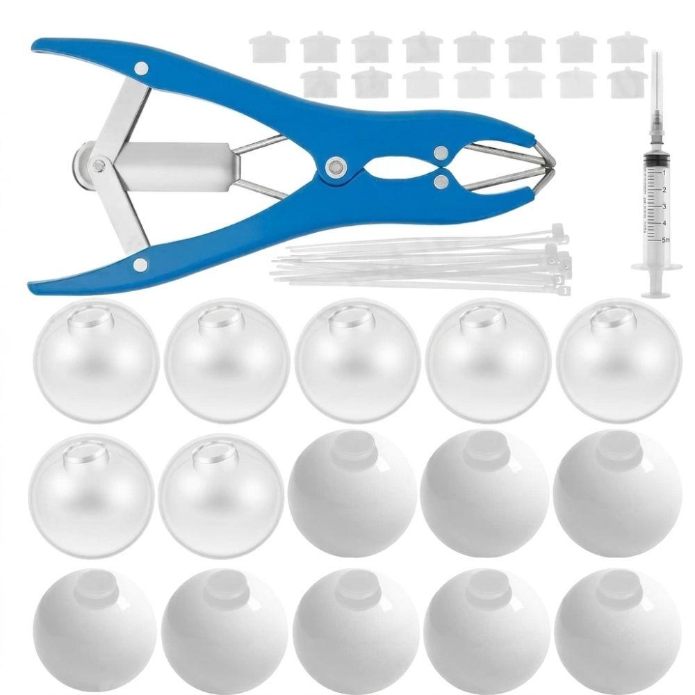 1 Set TPR DIY Craft Supplies Tear Resistant Fidget Ball Toy Creative Ball Shell DIY Craft