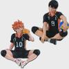 Аниме Haikyuu Hinata Shoyo Tobio Kageyama ПВХ фигурка пробка для лапши Коллекционная игрушка