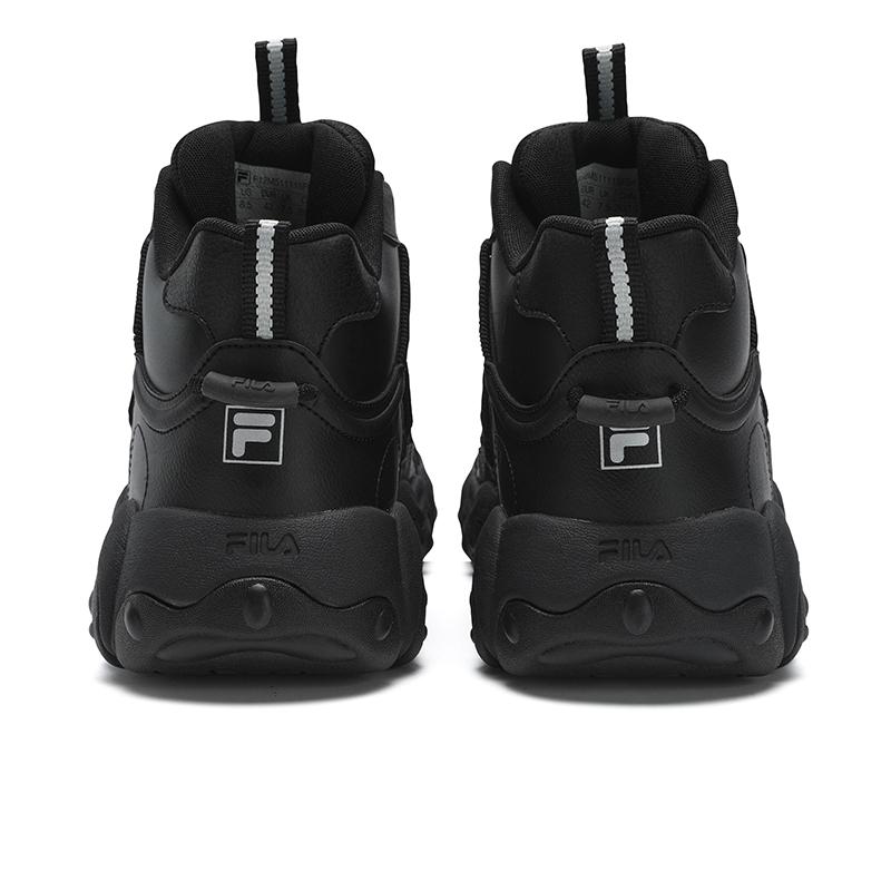 Fila Жидкость Кошачья Лапа 6 Средние Удобные Универсальные Легкие Прочные Полувысокие Повседневные Туфли Мужские Повседневные Туфли Черные F12M511115FBK