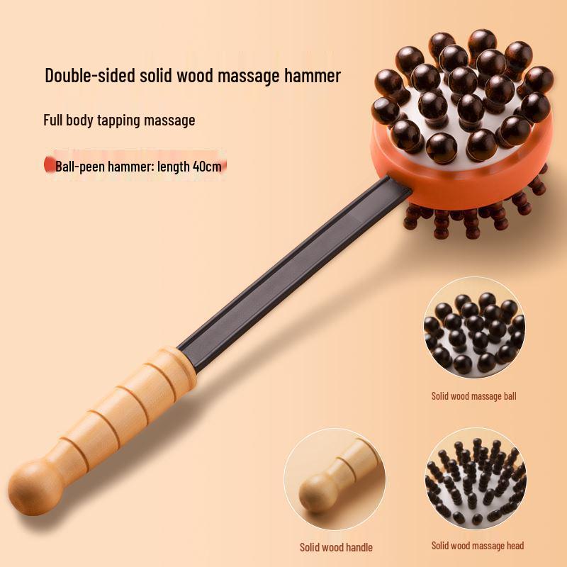 Массажный молоток с воздушной подушкой для меридианов для шеи, плеч, спины и ног - Инструмент для постукивания для фитнеса и расслабления
