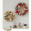 Christmas Wreath Front Door Christmas Door Wreath Decoration Branches Balls 15 7