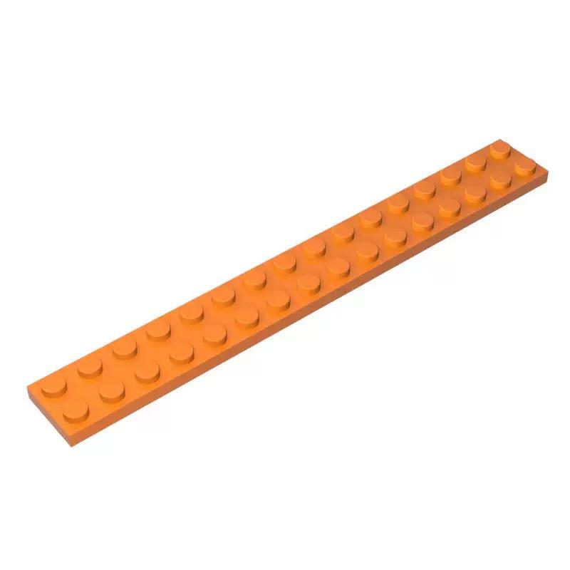 20PCS PLATE 2x16 Compatible with 4282 Plate Self-Locking Bricks Building Blocks Toys Accessories