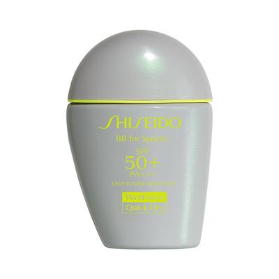 SHISEIDO BB-крем для спорта Suncare BB for Sports QD Medium 30 мл Тональная основа Жидкая Защита от УФ BB Водостойкий Shiseido SPF50+ PA+++