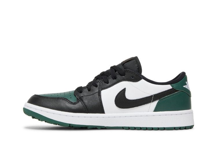 Men's Sneakers Jordan 1 Retro Low Golf Noble Green Black/Noble Green-White-Pollen