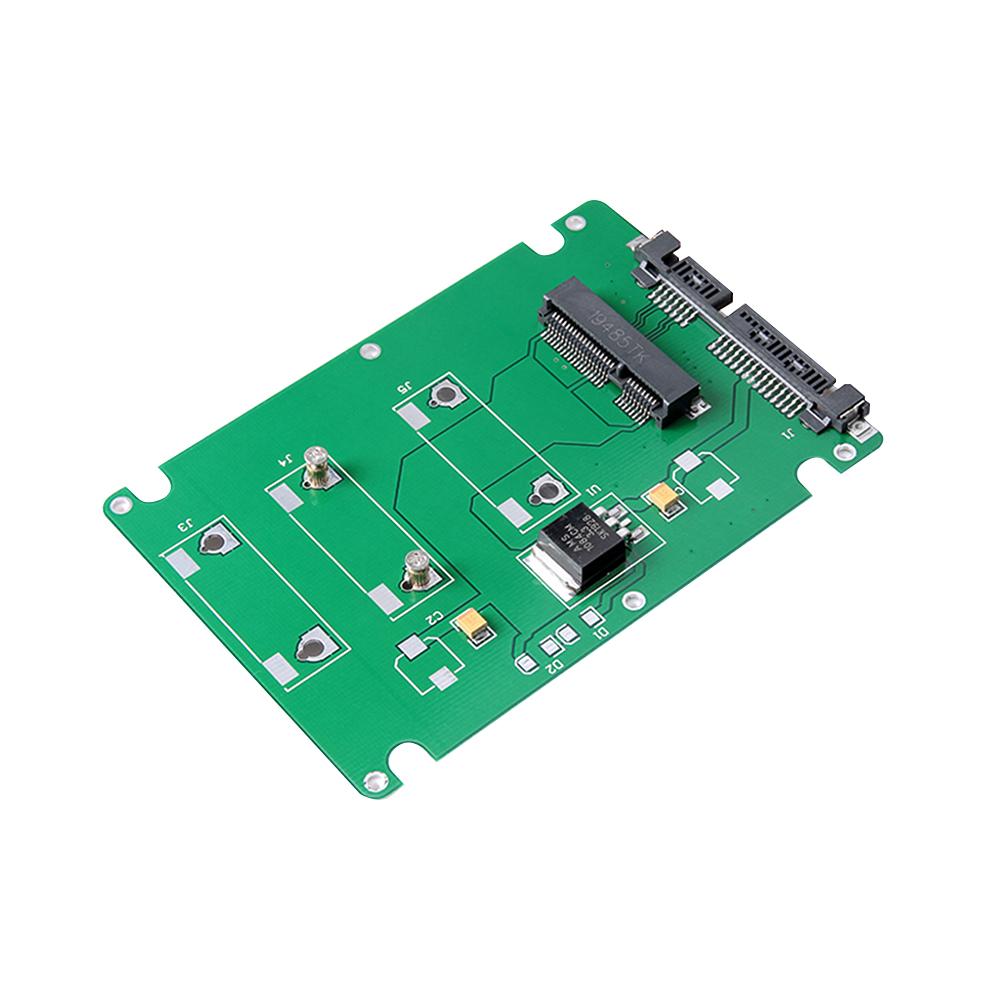 Корпус mSATA to SATA Адаптер mSATA to 2.5 SATA Преобразователь жесткого диска SSD в карту SATA 3.0 с
