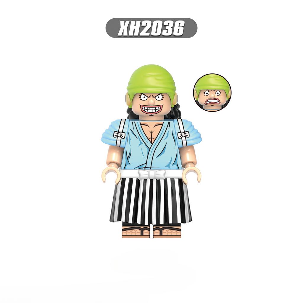 Japanese Cartoon Anime  Accessories Building Blocks Figures for Children Collection Toys X0352