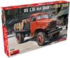 MiniArt Scale American 4x4 G506 Flatbed Truck Plastic Model MA38056 1/35 1.5t (Molded Color)